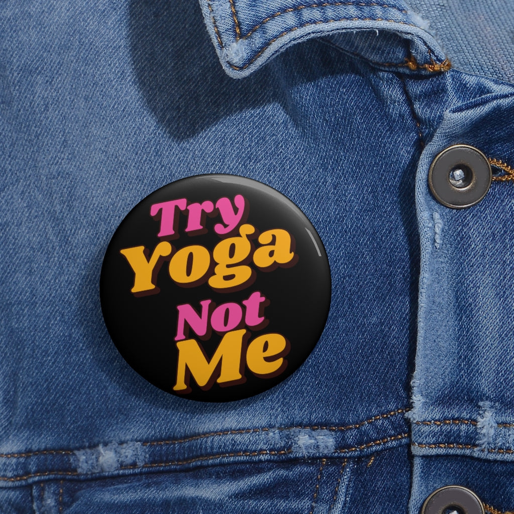The Try Yoga Buttons