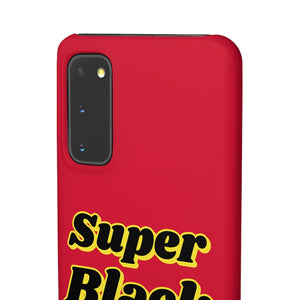 The Super Black Phone Cases