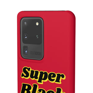 The Super Black Phone Cases