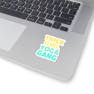 The Thick Girl Yoga Gang Stickers