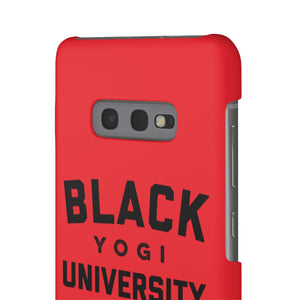 The Black Yogi U Phone Cases