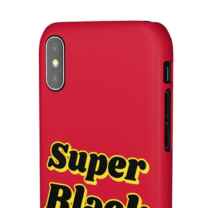 The Super Black Phone Cases