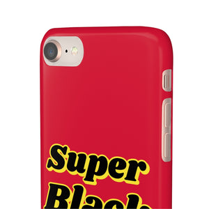 The Super Black Phone Cases