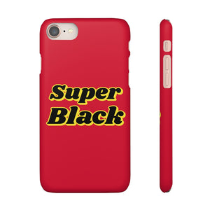 The Super Black Phone Cases