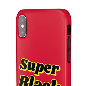 The Super Black Phone Cases