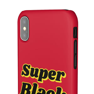 The Super Black Phone Cases