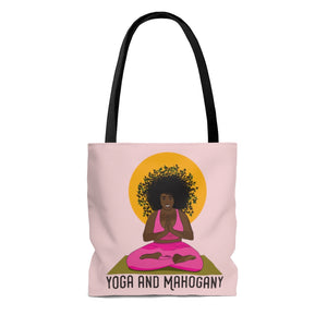 The Yoga & Mahogany Tote Bag