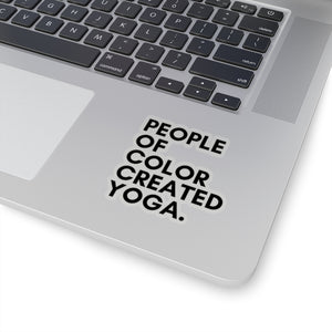 The POC Created Yoga Stickers