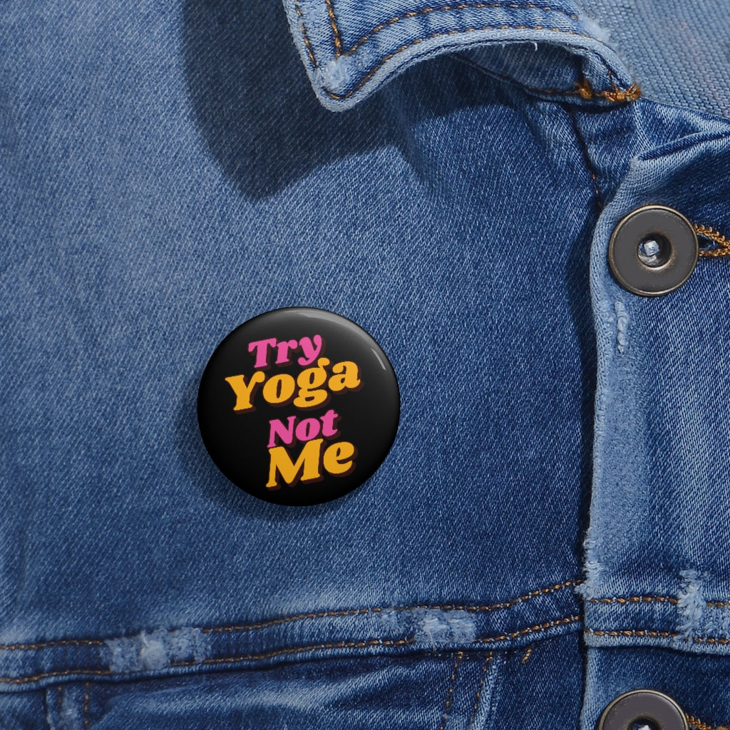 The Try Yoga Buttons