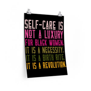 The Self Care posters