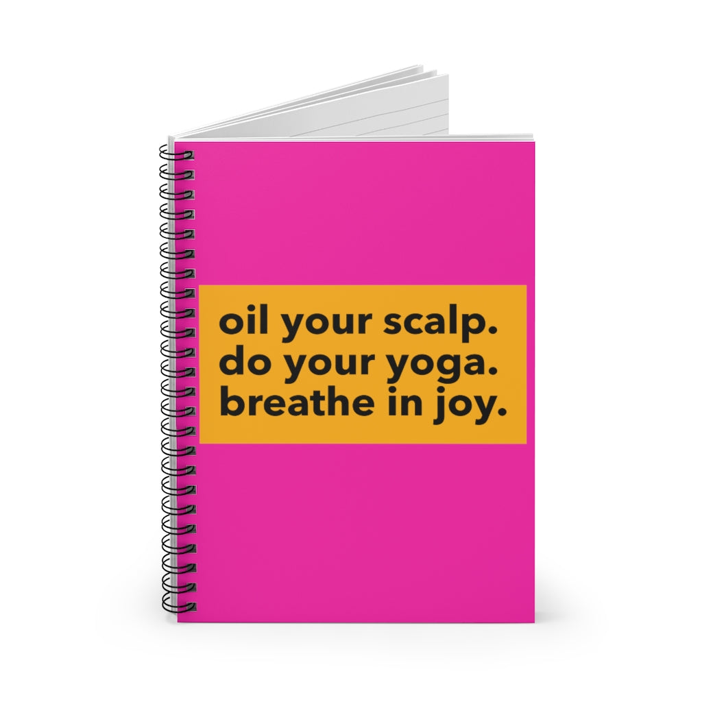 The Oil Your Scalp Notebook