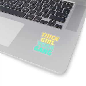 The Thick Girl Yoga Gang Stickers