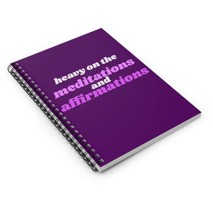 The Affirmations Notebook