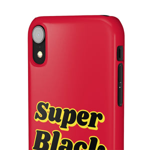 The Super Black Phone Cases