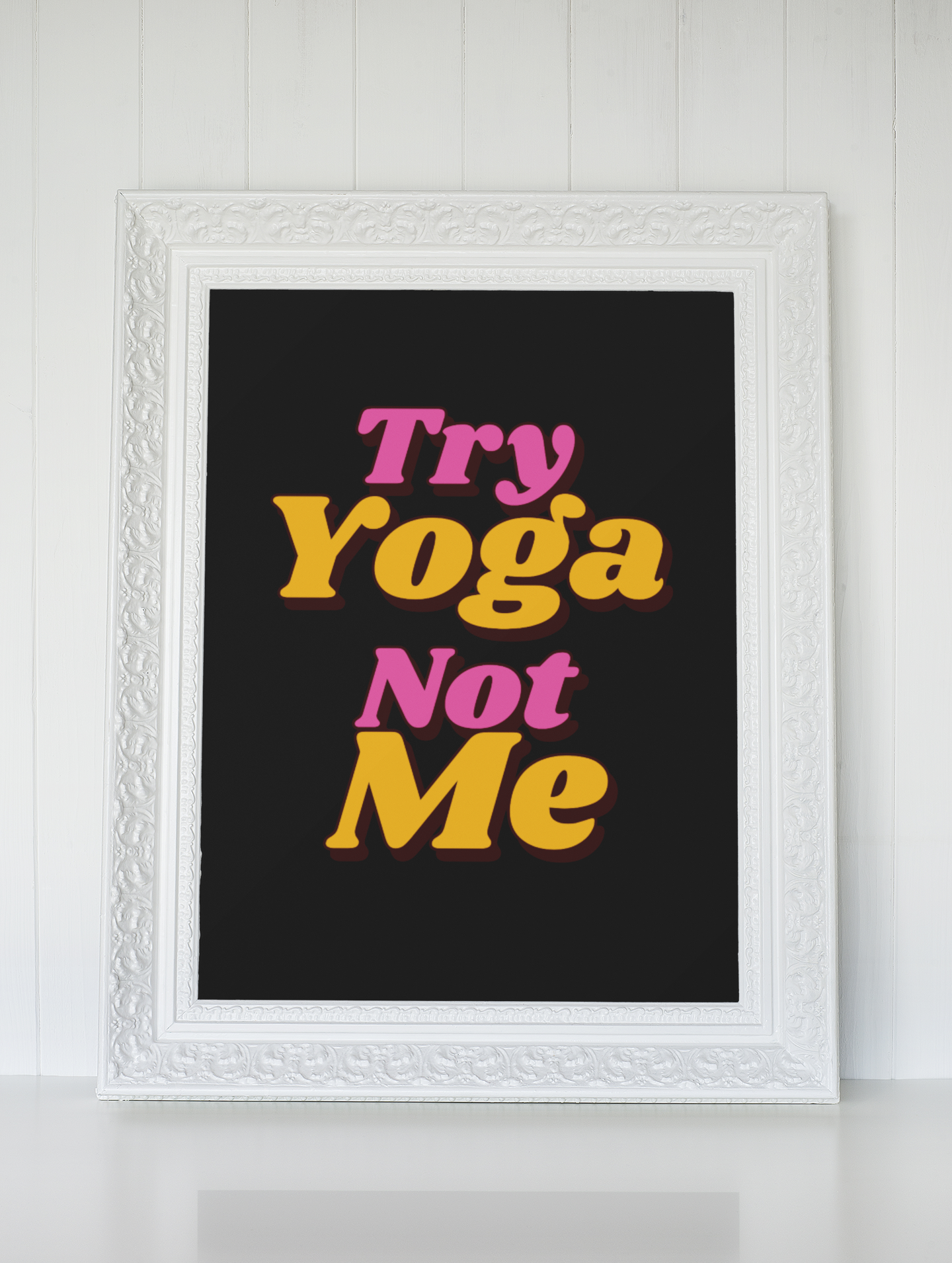 The Try Yoga posters
