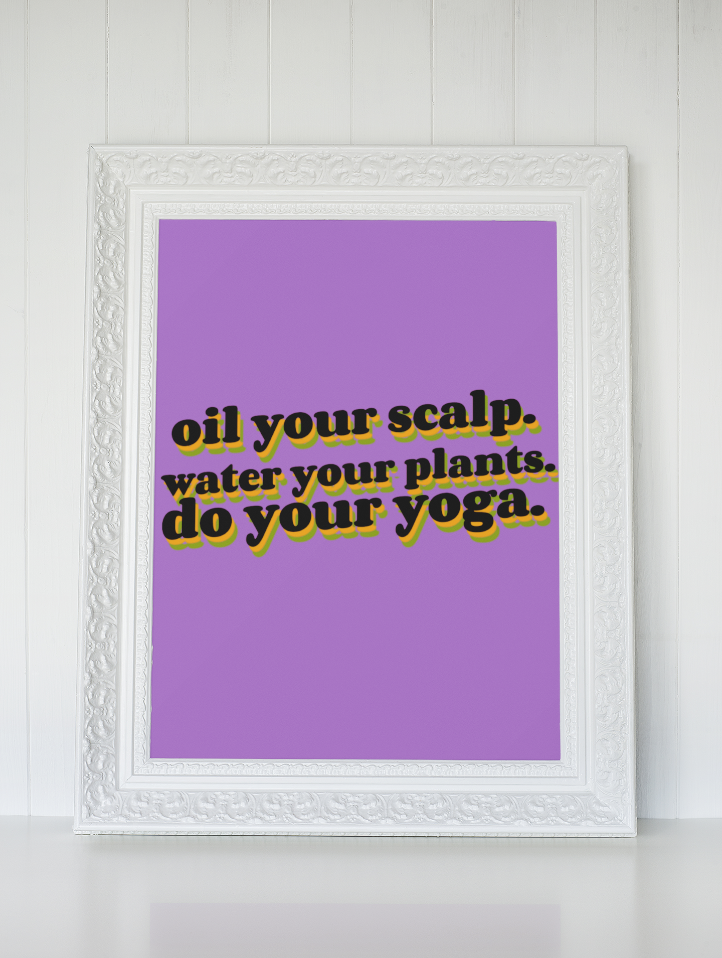The Oil Your Scalp posters