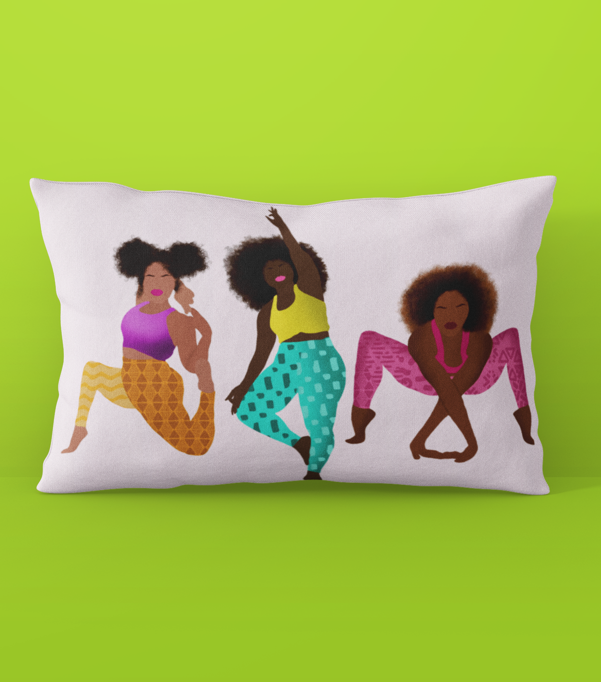 The Homegirls Lumbar Pillow